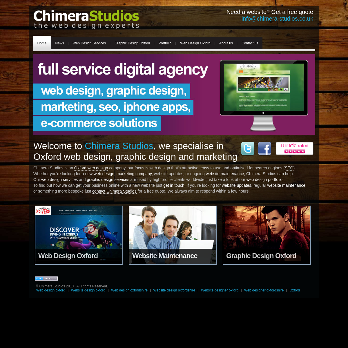 A complete backup of chimera-studios.co.uk