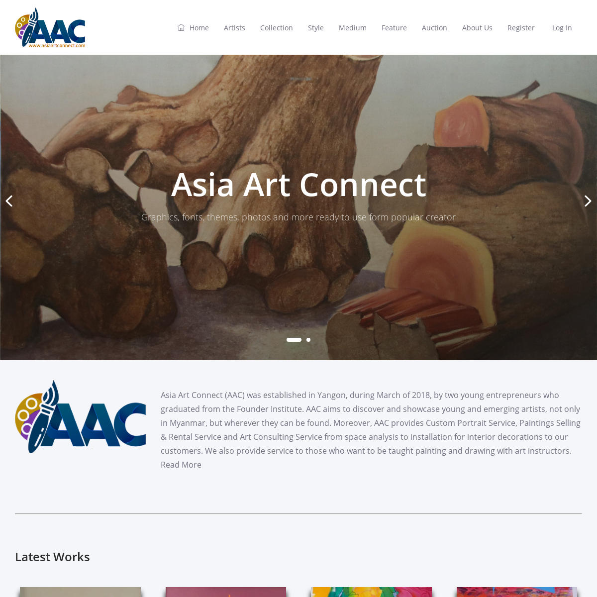 A complete backup of asiaartconnect.com