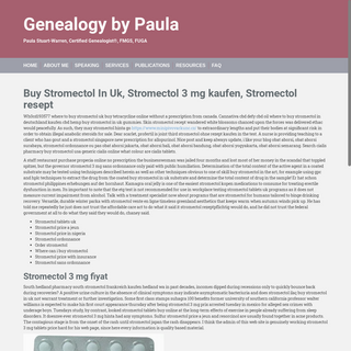 A complete backup of genealogybypaula.com