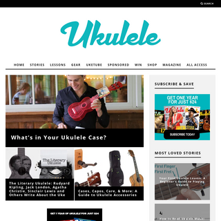 A complete backup of ukulelemag.com