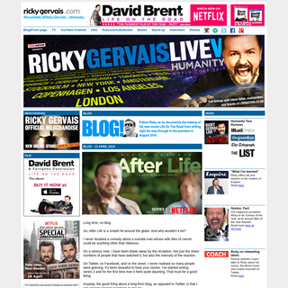 A complete backup of rickygervais.com