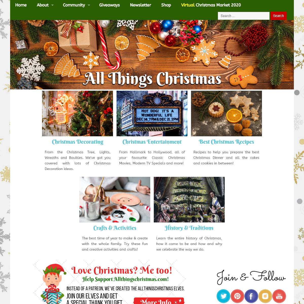 A complete backup of allthingschristmas.com