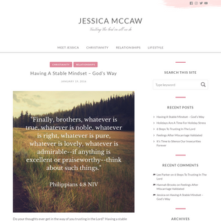 A complete backup of jessicamccaw.com