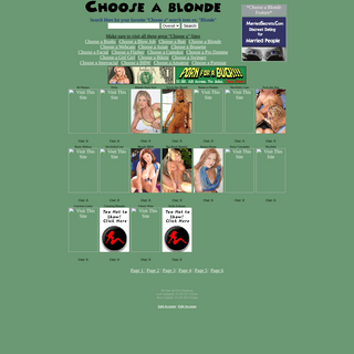 A complete backup of chooseablonde.com