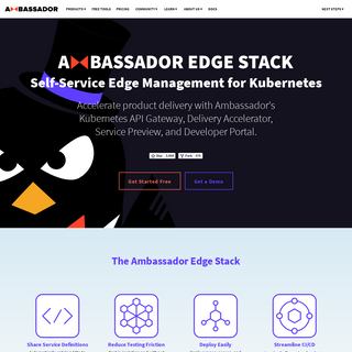 Ambassador Edge Stack - Self-Service Edge Management for K8s