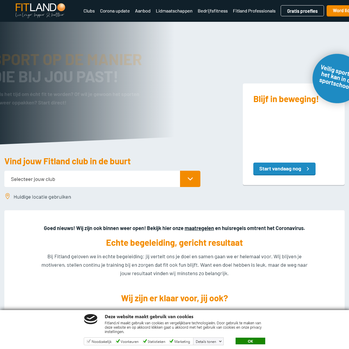 A complete backup of fitland.nl
