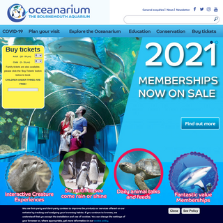 A complete backup of oceanarium.co.uk
