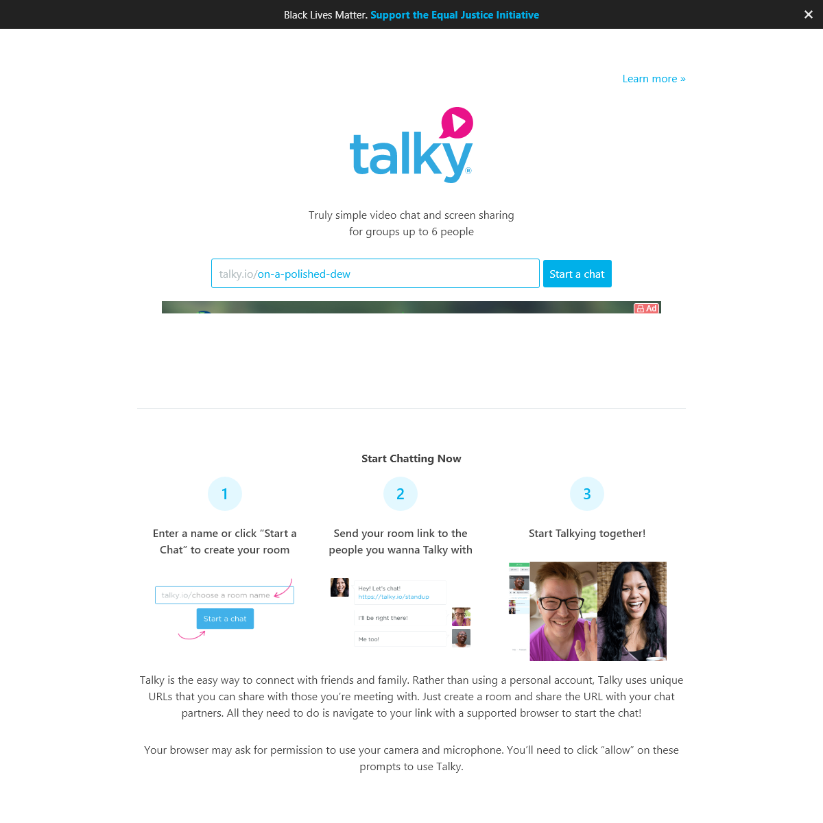 A complete backup of talky.io