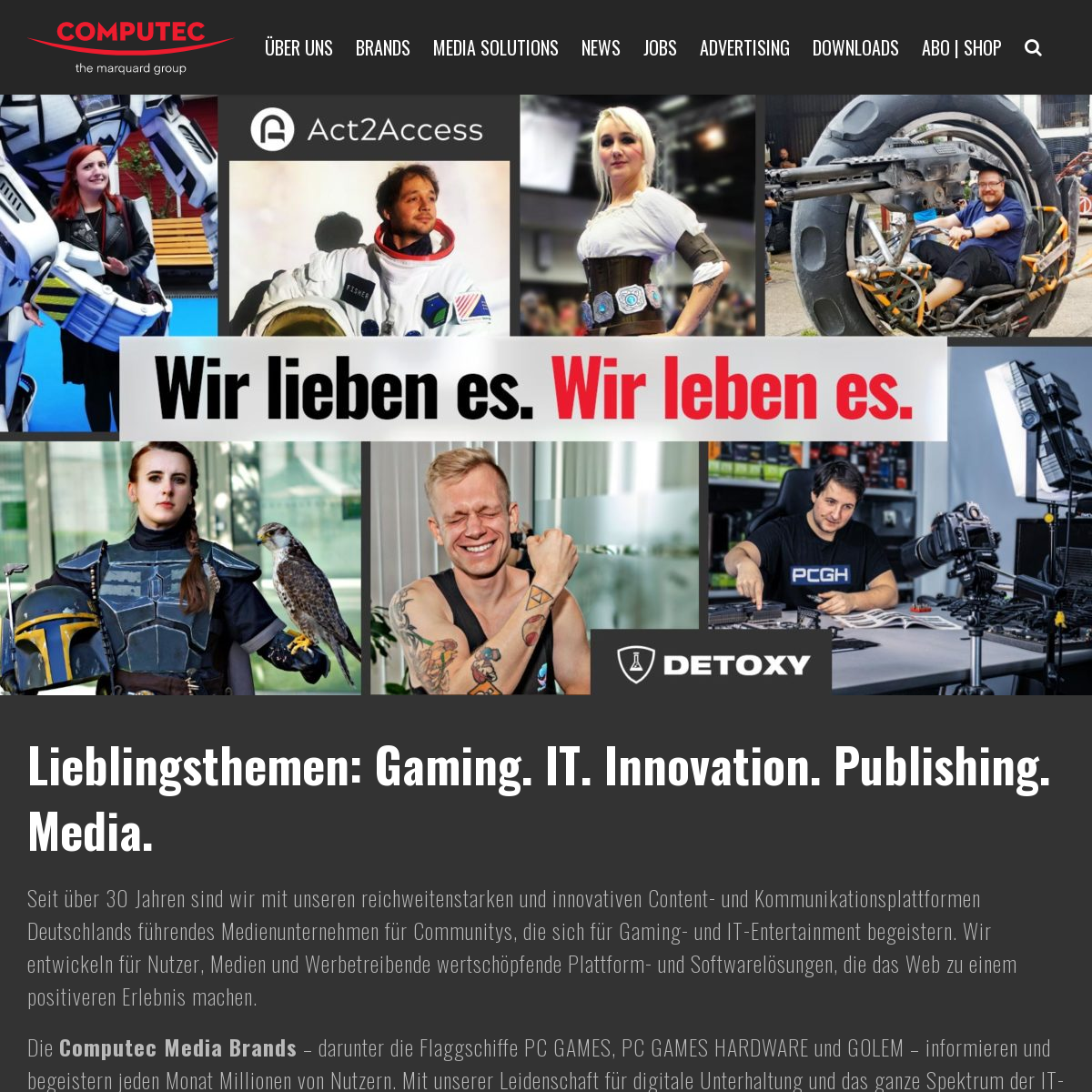Startseite - Computec Media GmbH