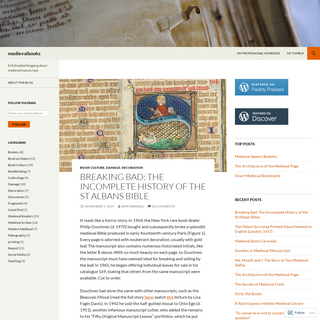 A complete backup of medievalbooks.nl