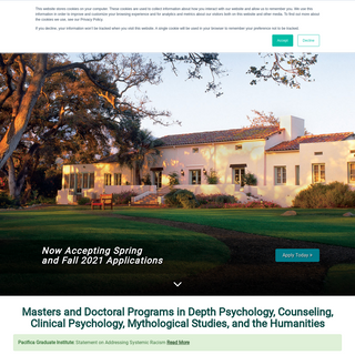 Pacifica Graduate Institute - Degrees in Psychology and the Humanities