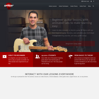A complete backup of theguitarlesson.com