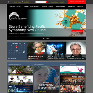 A complete backup of pacificsymphony.org