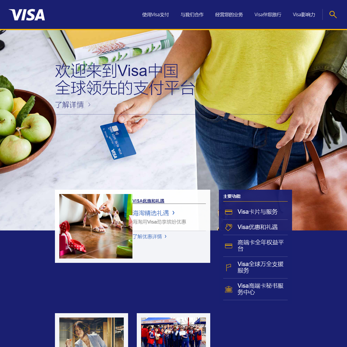 A complete backup of visa.com.cn