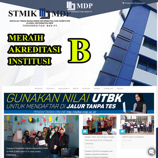 AMIK, STMIK dan STIE MDP Palembang - Kampus Inovasi