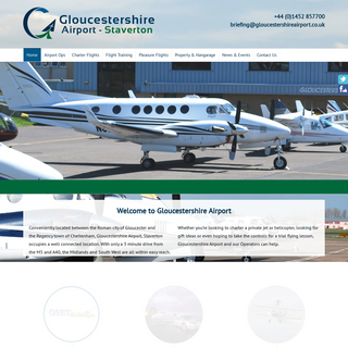 A complete backup of gloucestershireairport.co.uk