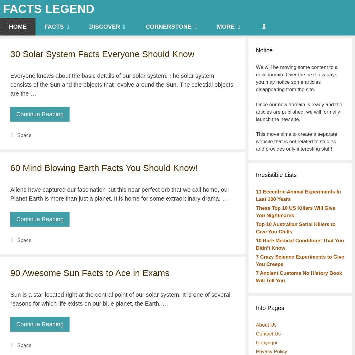 A complete backup of factslegend.org