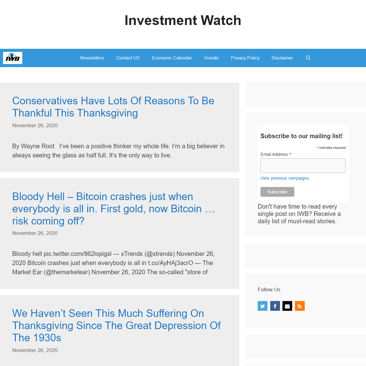 A complete backup of investmentwatchblog.com