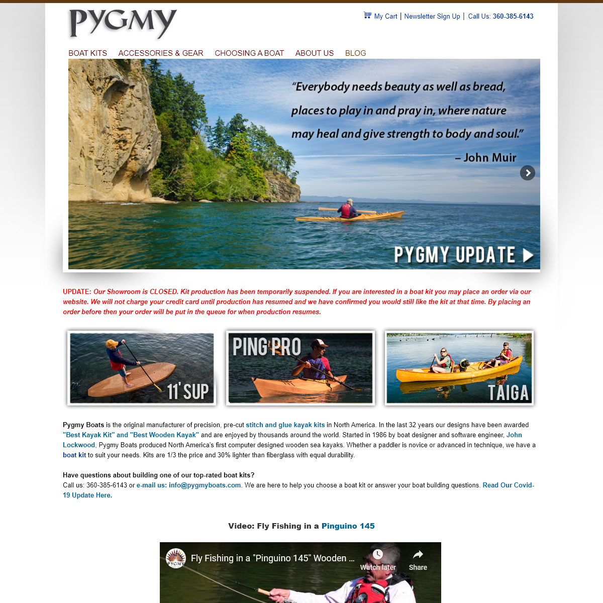 A complete backup of pygmyboats.com