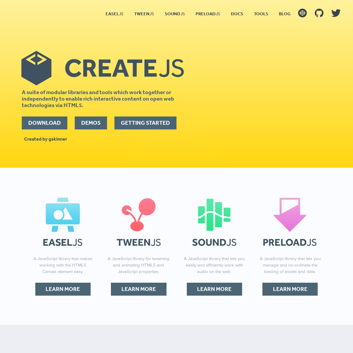 A complete backup of createjs.com