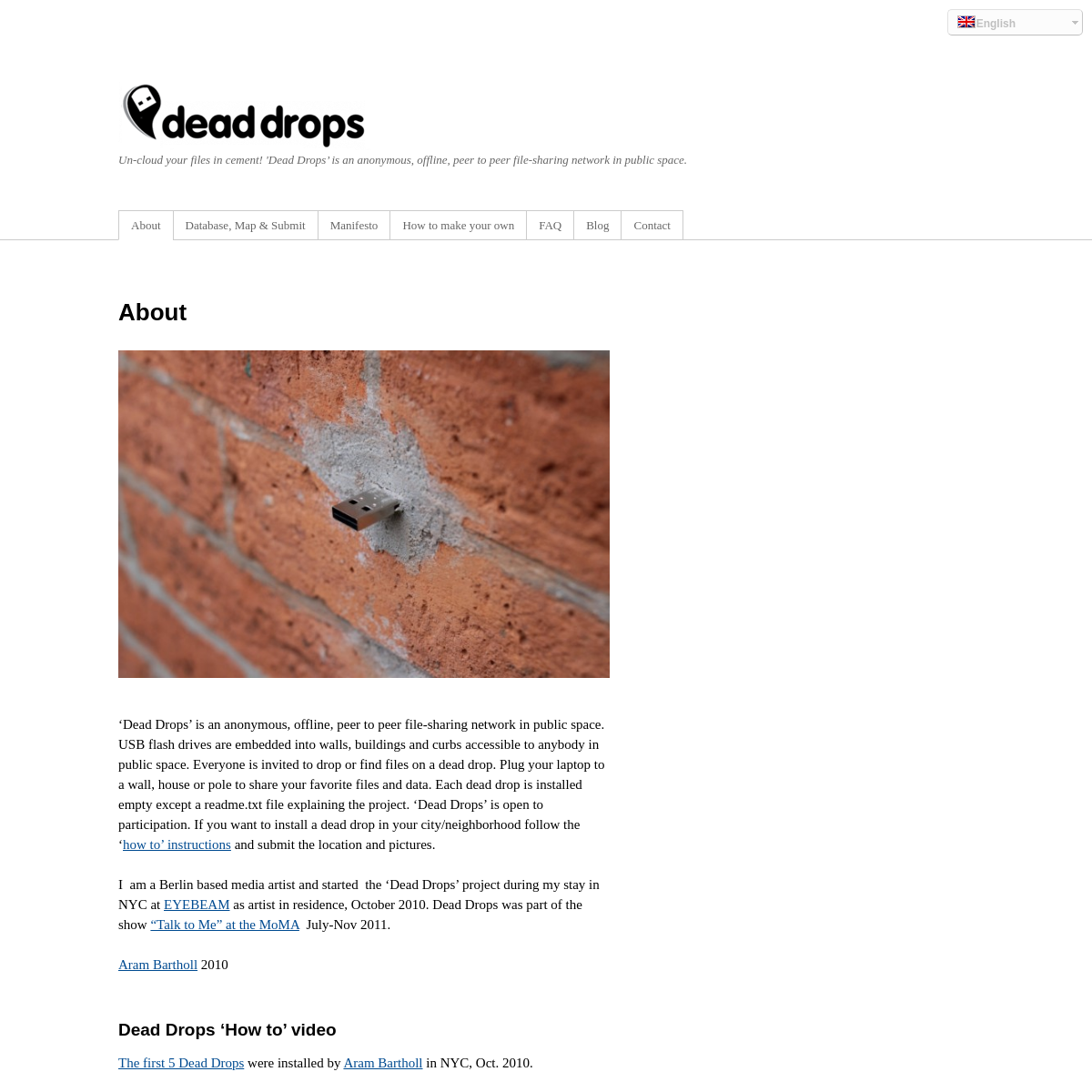 A complete backup of deaddrops.com