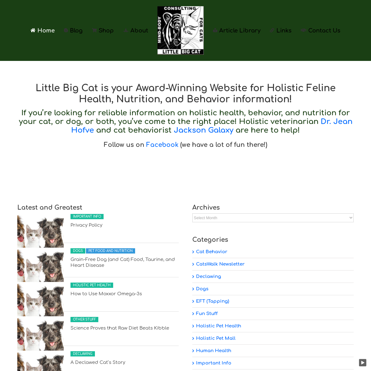 A complete backup of littlebigcat.com