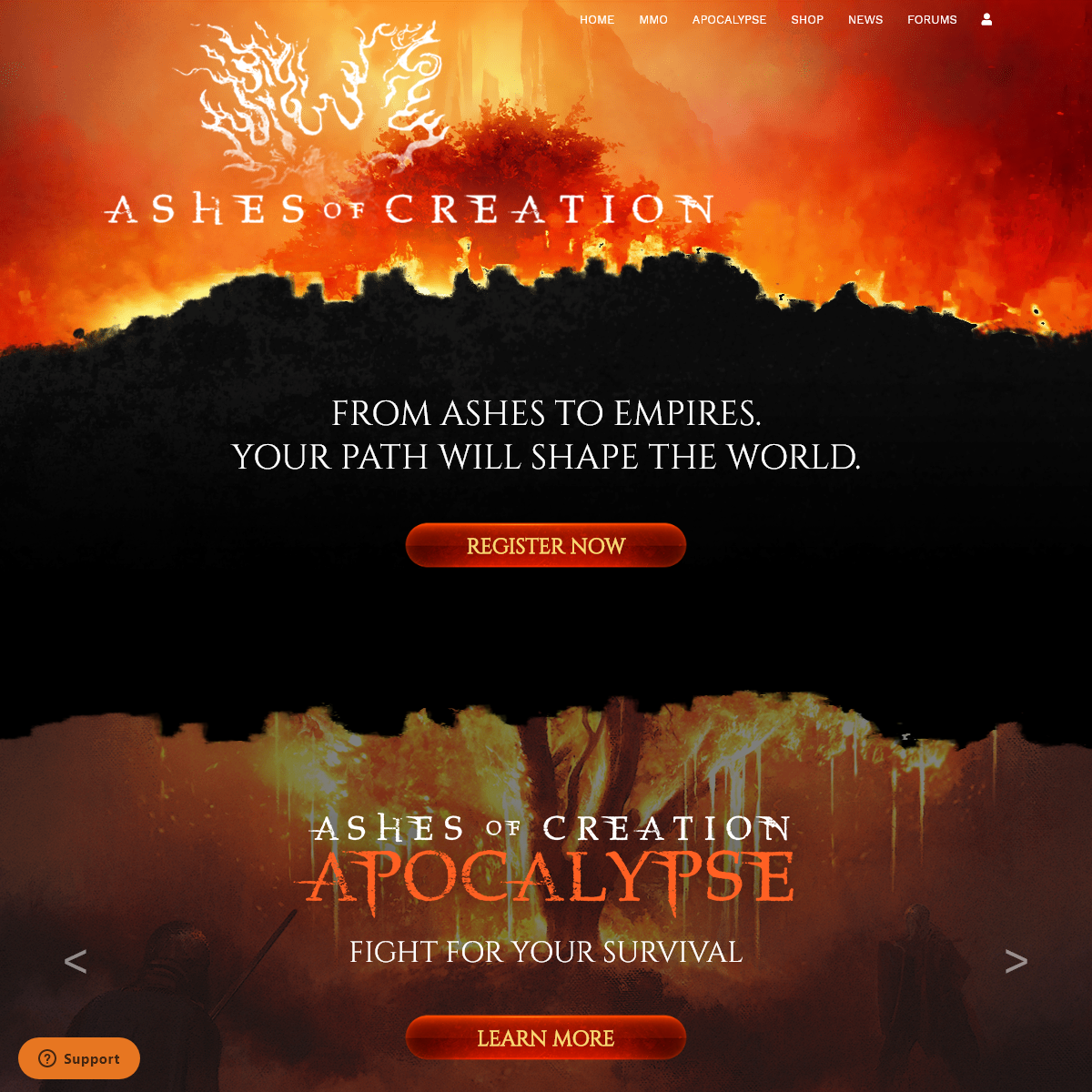 A complete backup of ashesofcreation.com