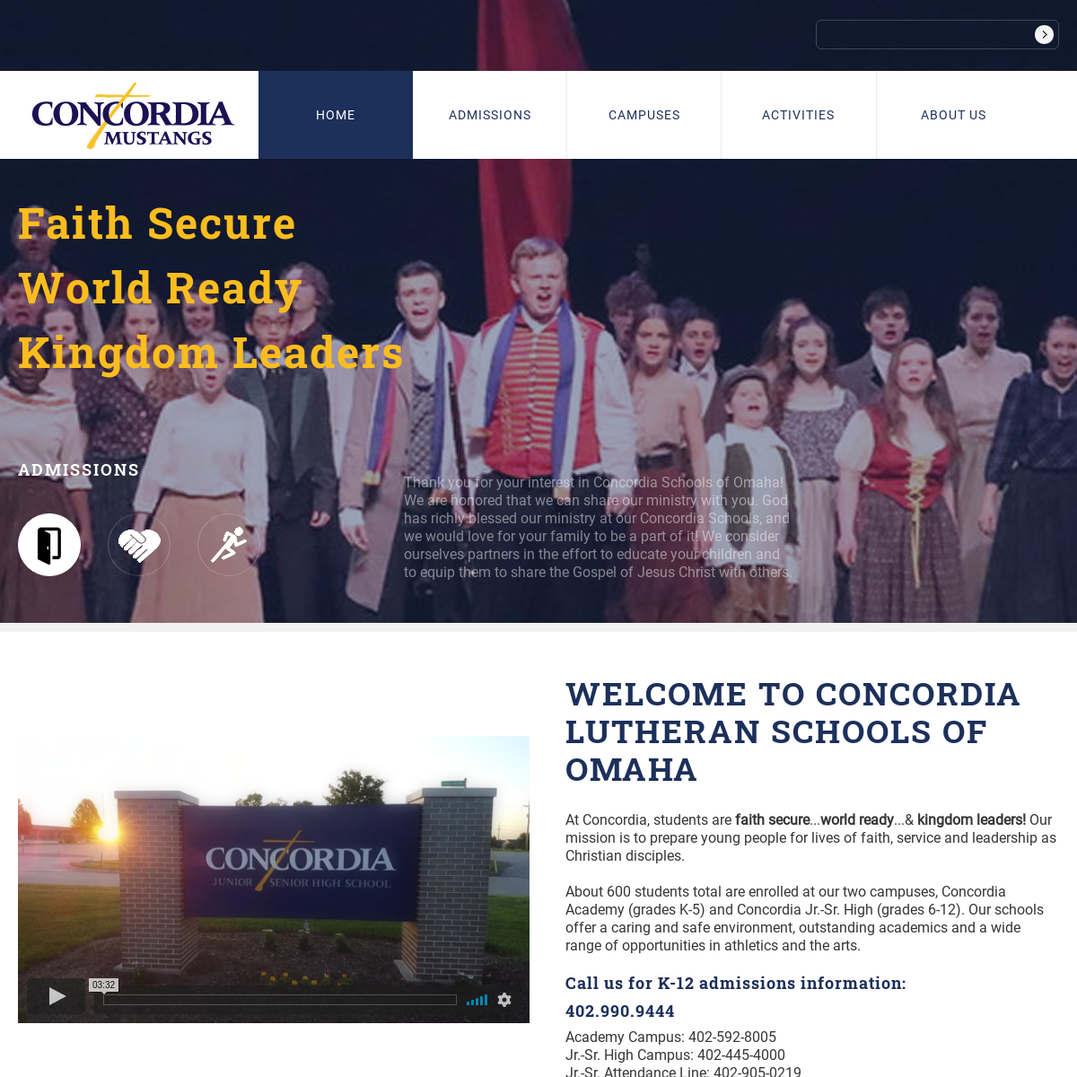 A complete backup of concordiaomaha.org
