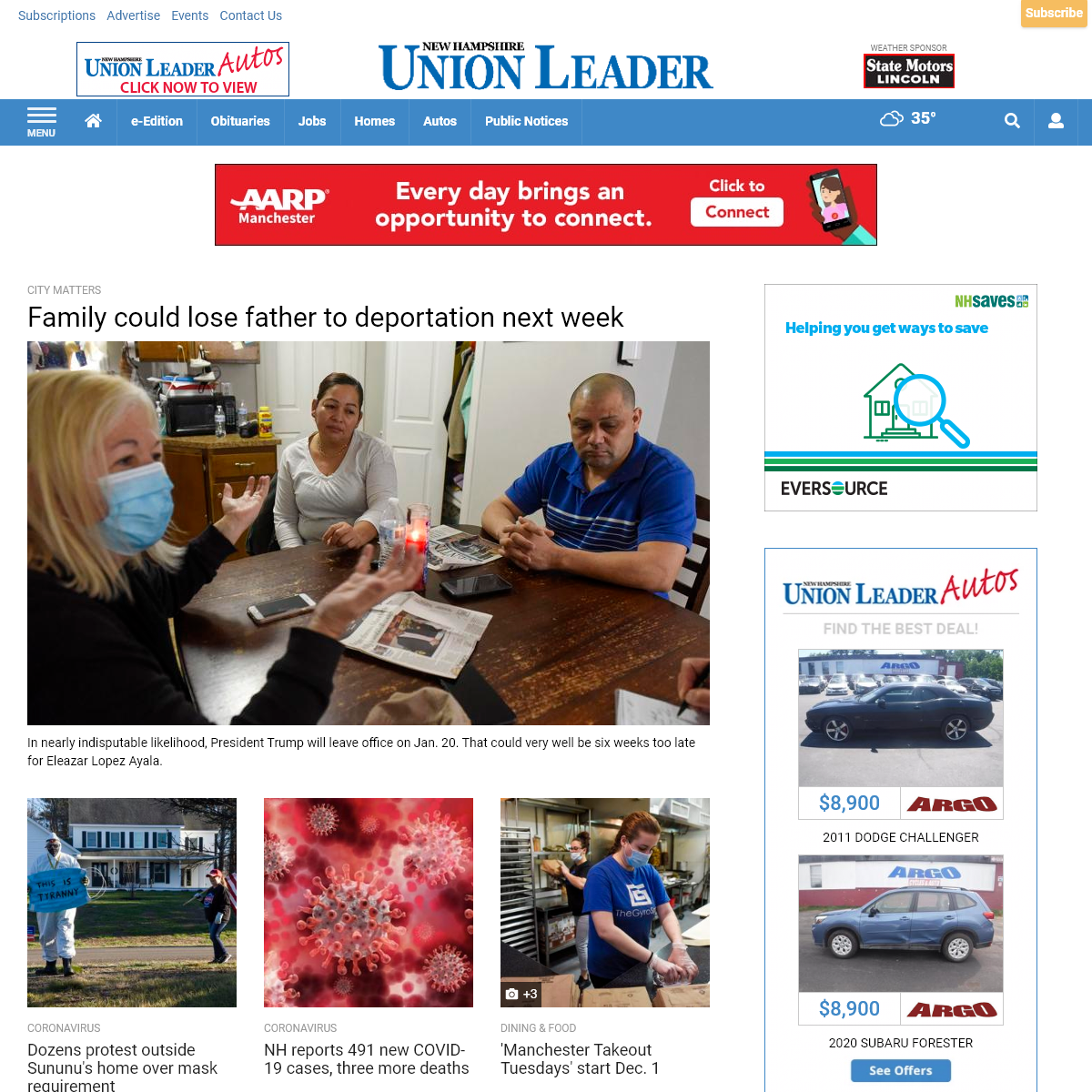 A complete backup of theunionleader.com