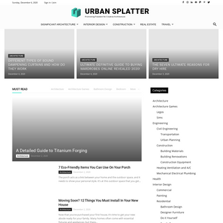 A complete backup of urbansplatter.com
