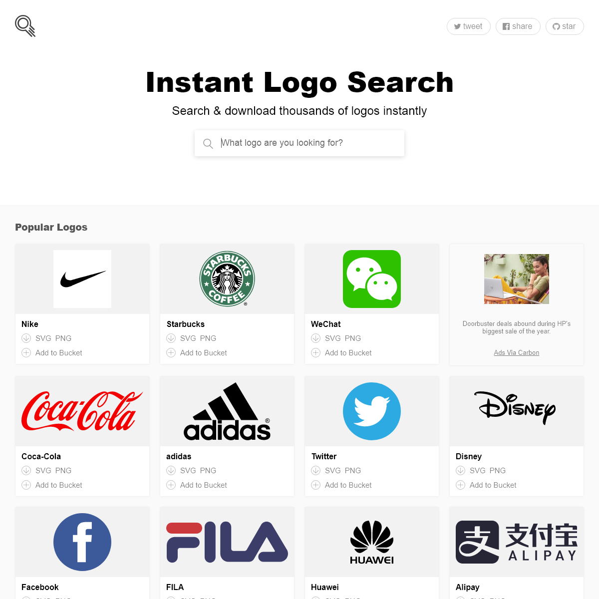 A complete backup of instantlogosearch.com