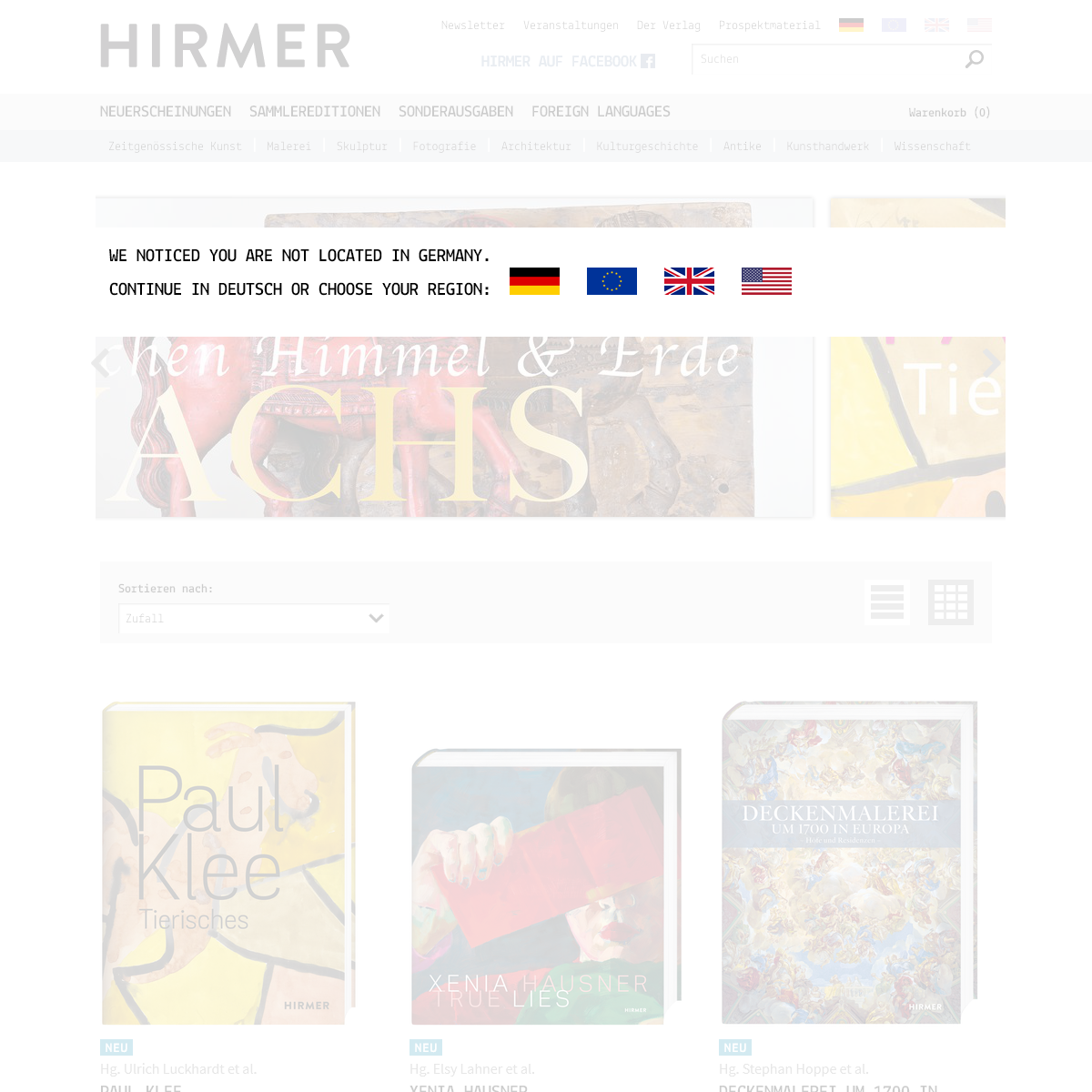 A complete backup of hirmerverlag.de
