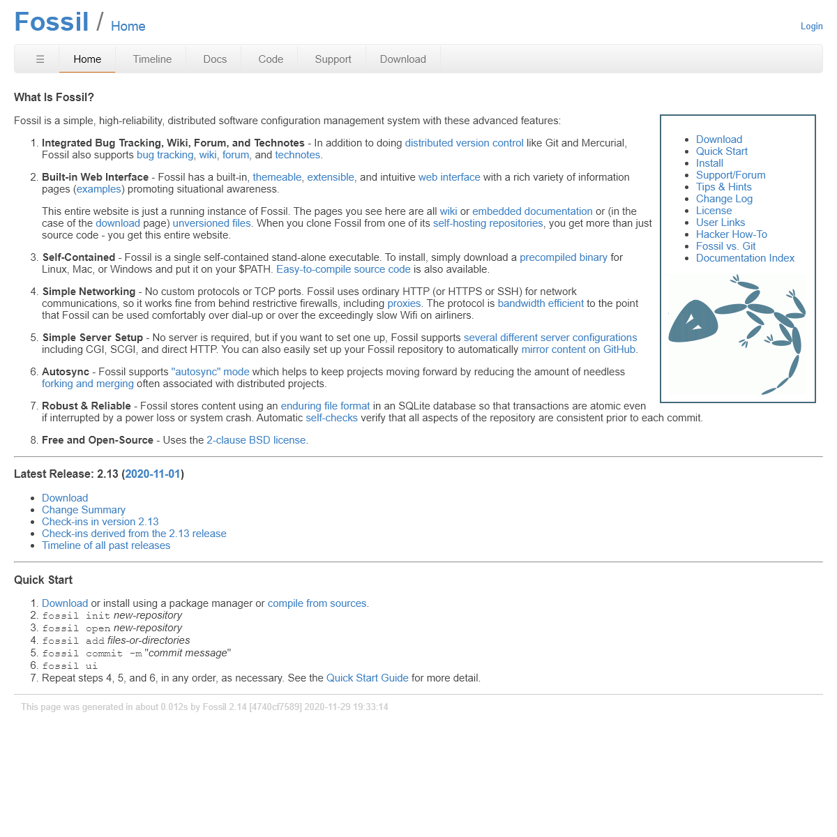 A complete backup of fossil-scm.org