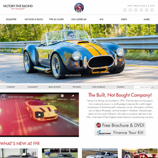 A complete backup of factoryfive.com