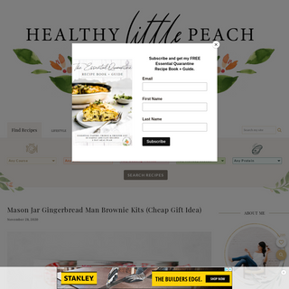 A complete backup of healthylittlepeach.com