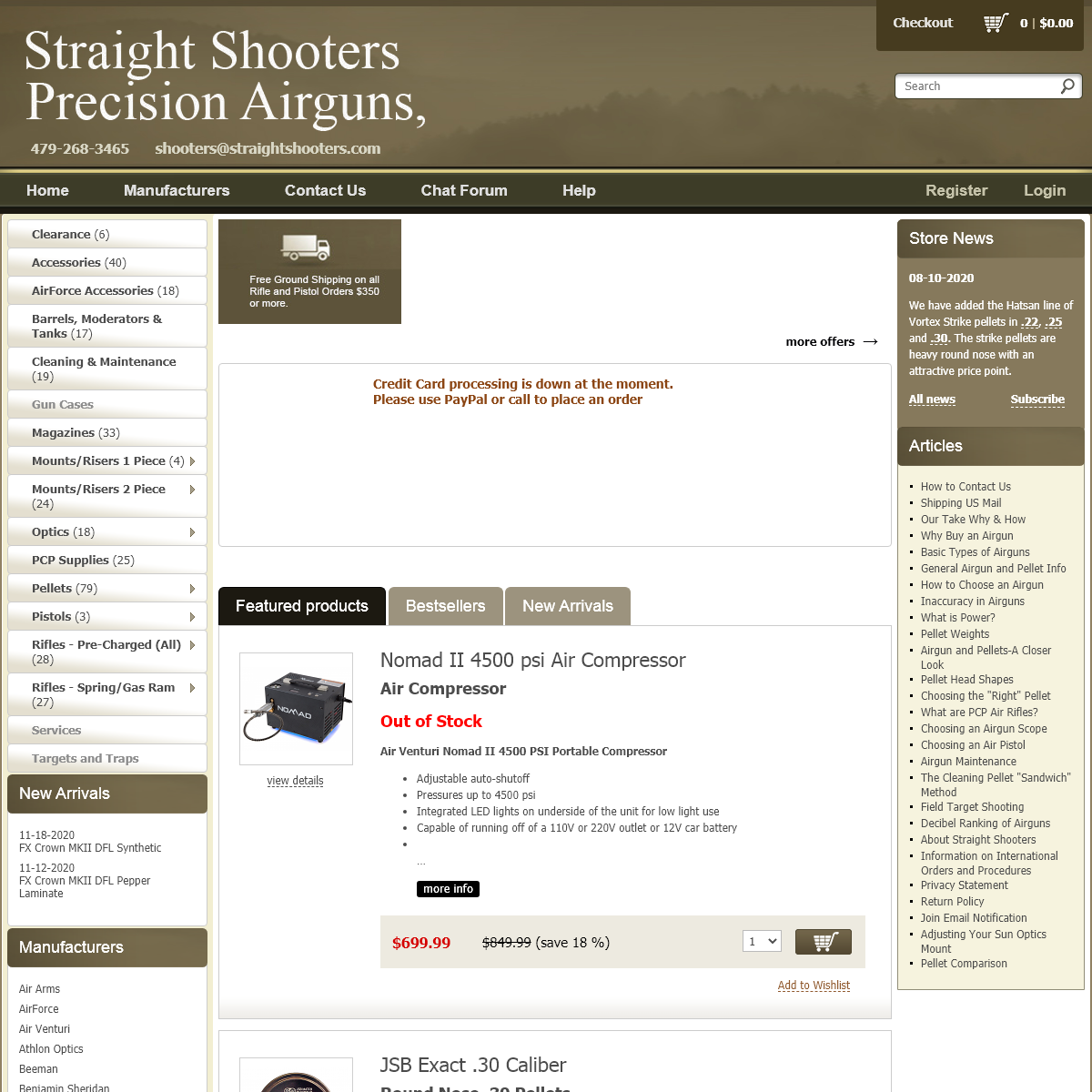 A complete backup of straightshooters.com