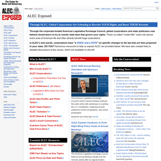 A complete backup of alecexposed.org