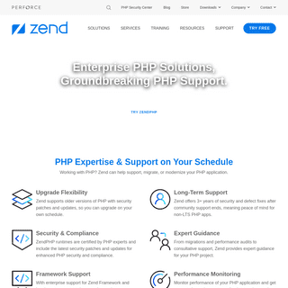 A complete backup of zend.com