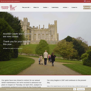 A complete backup of arundelcastle.org