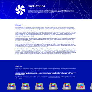 A complete backup of coriolis-systems.com