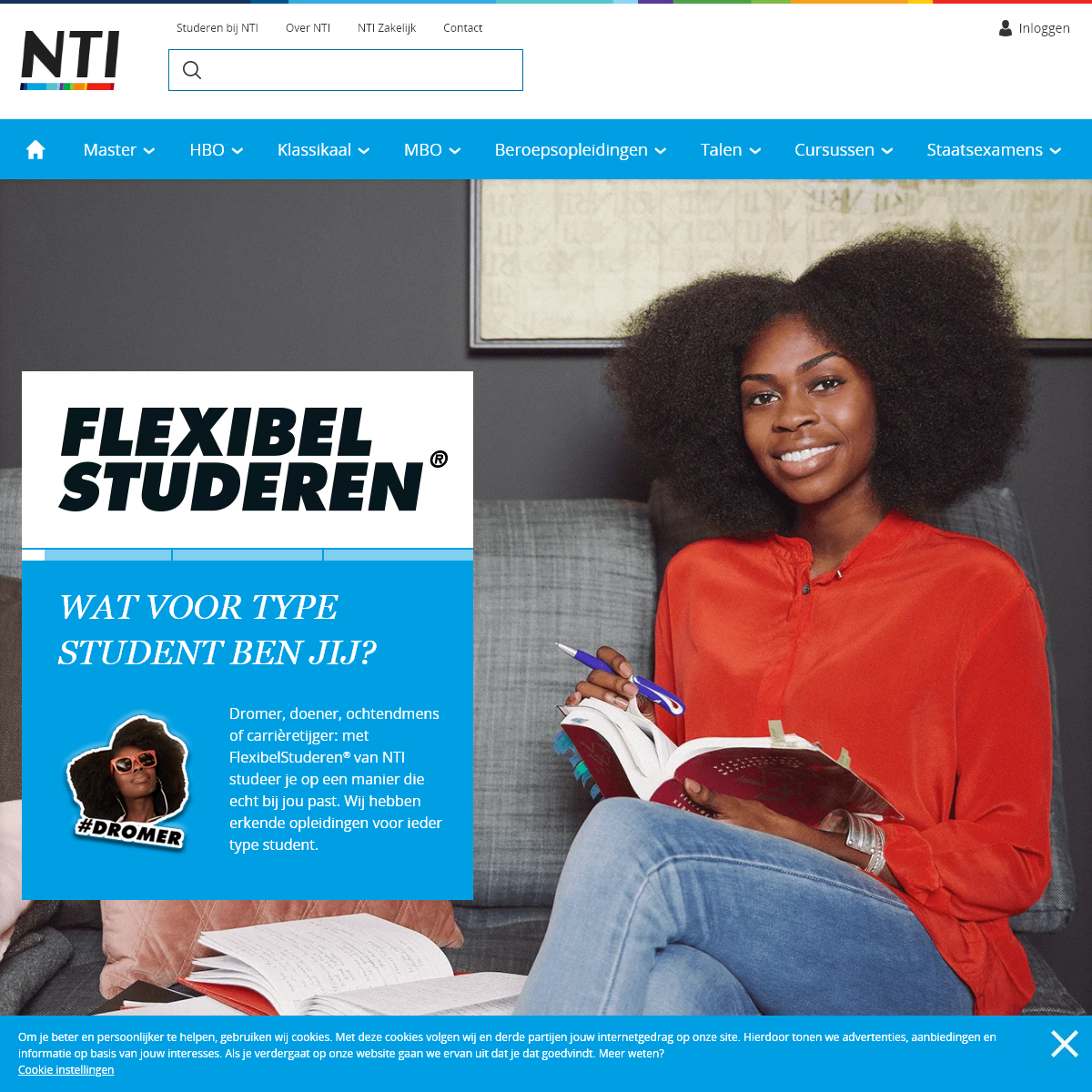FlexibelStuderenÂ® doe je bij NTI - Erkende opleidingen