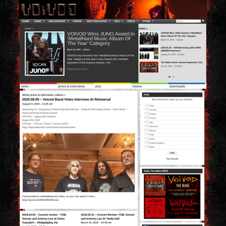 A complete backup of voivod.net