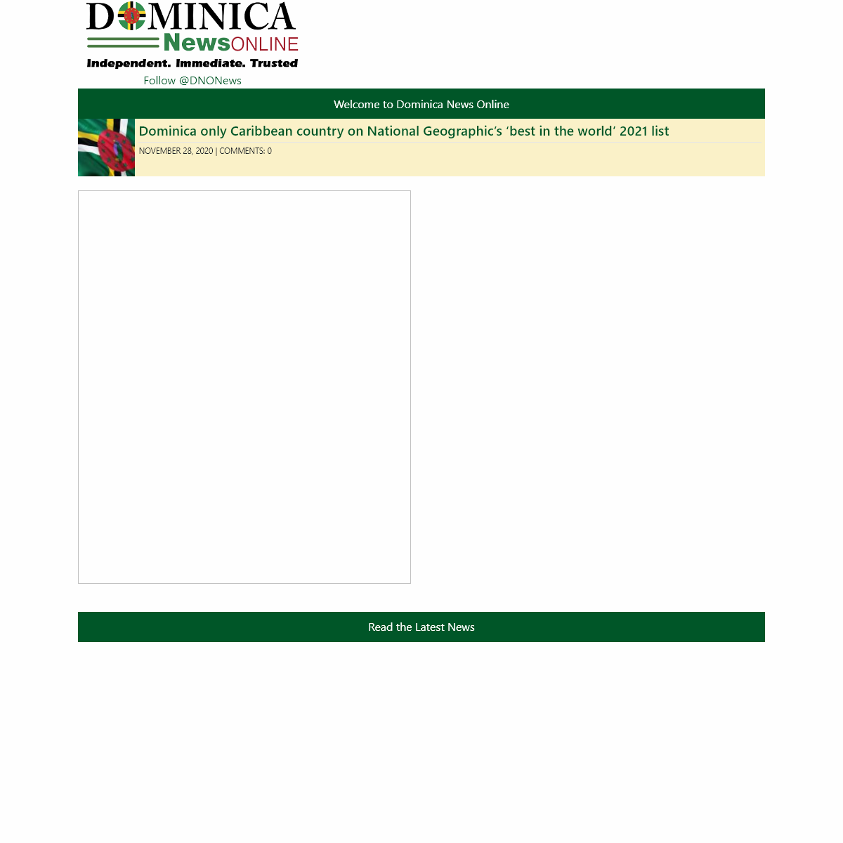 A complete backup of dominicanewsonline.com