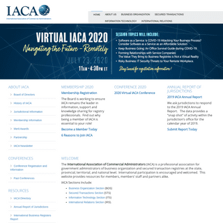 A complete backup of iaca.org