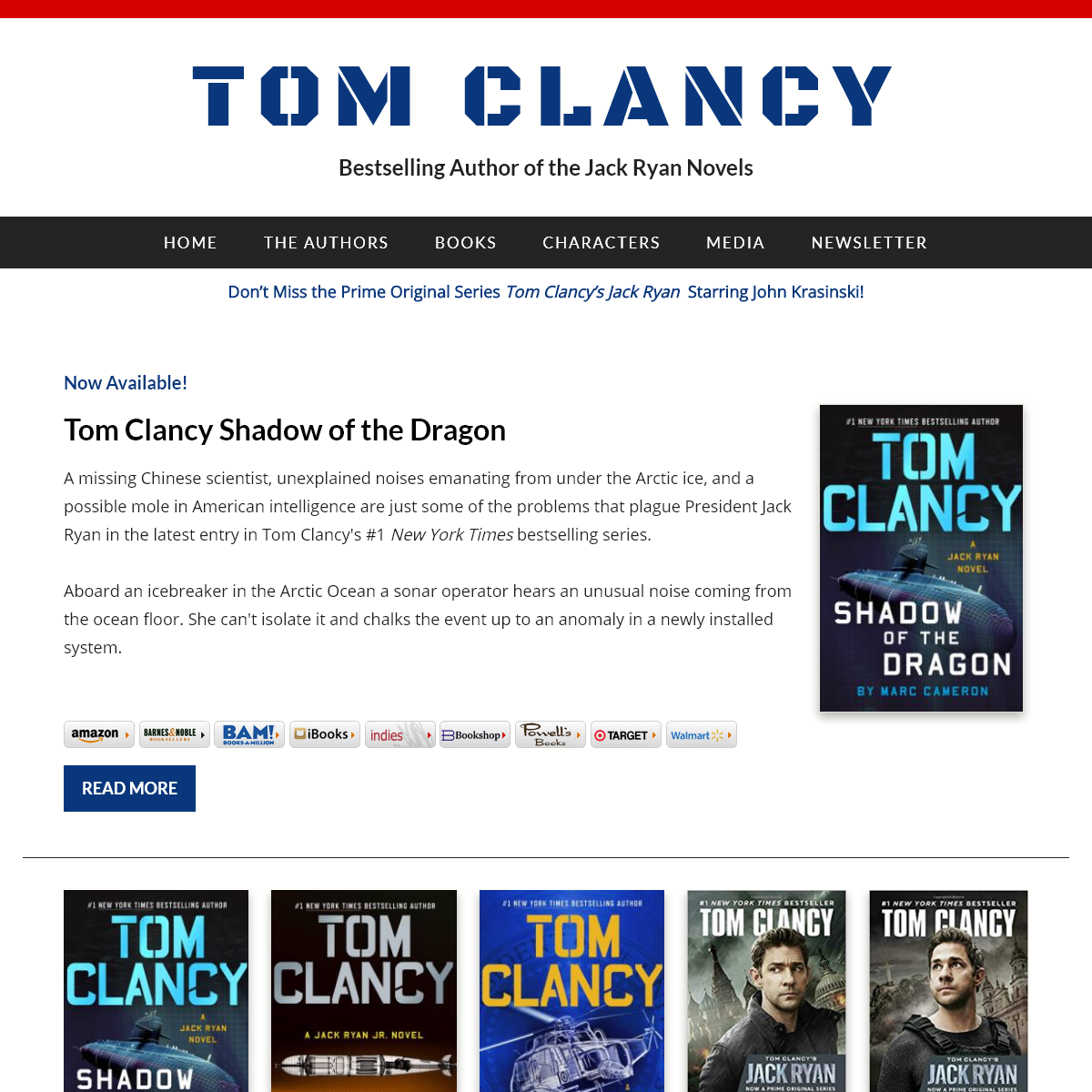 A complete backup of tomclancy.com