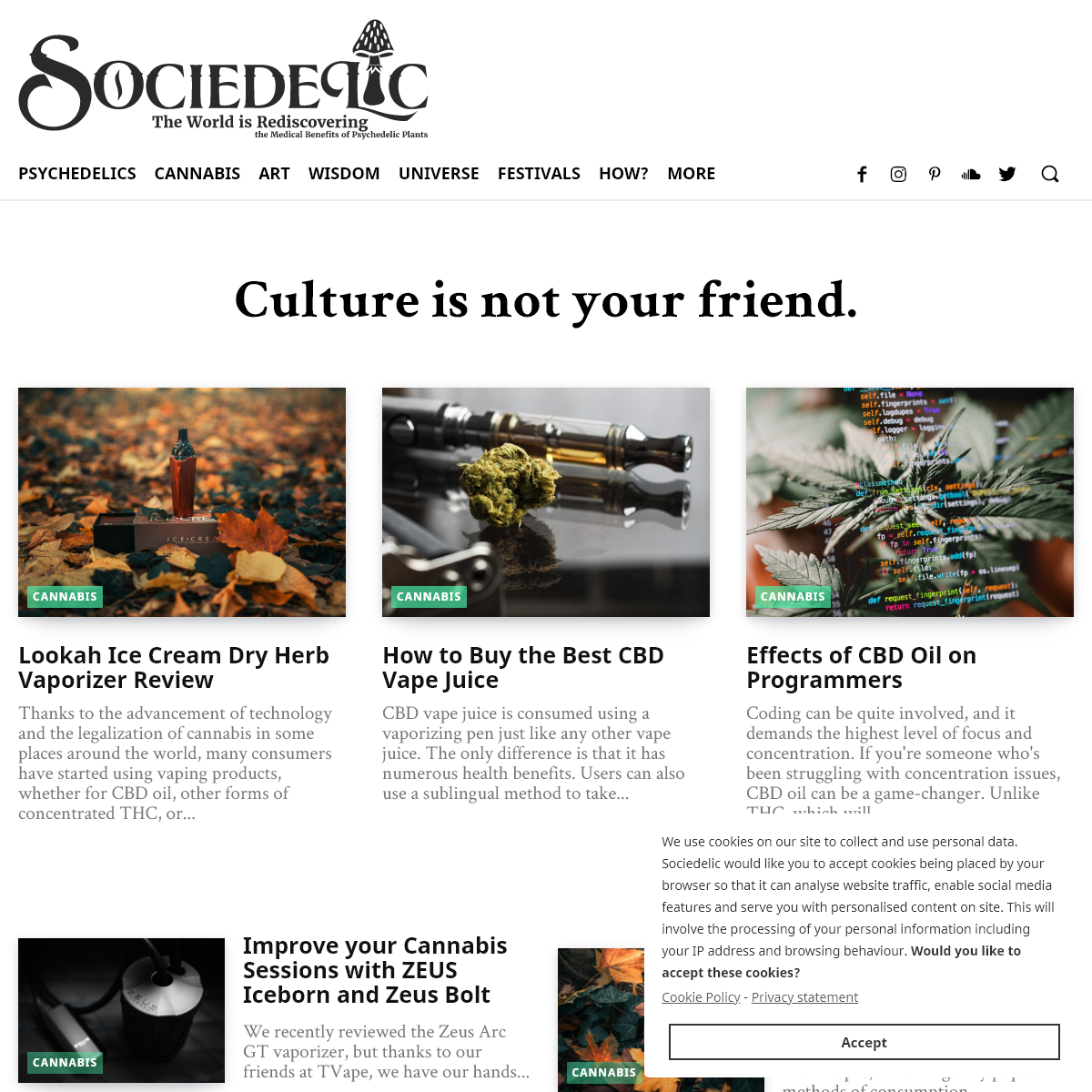 A complete backup of sociedelic.com