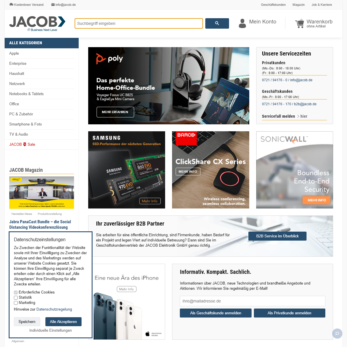 A complete backup of jacob-computer.de
