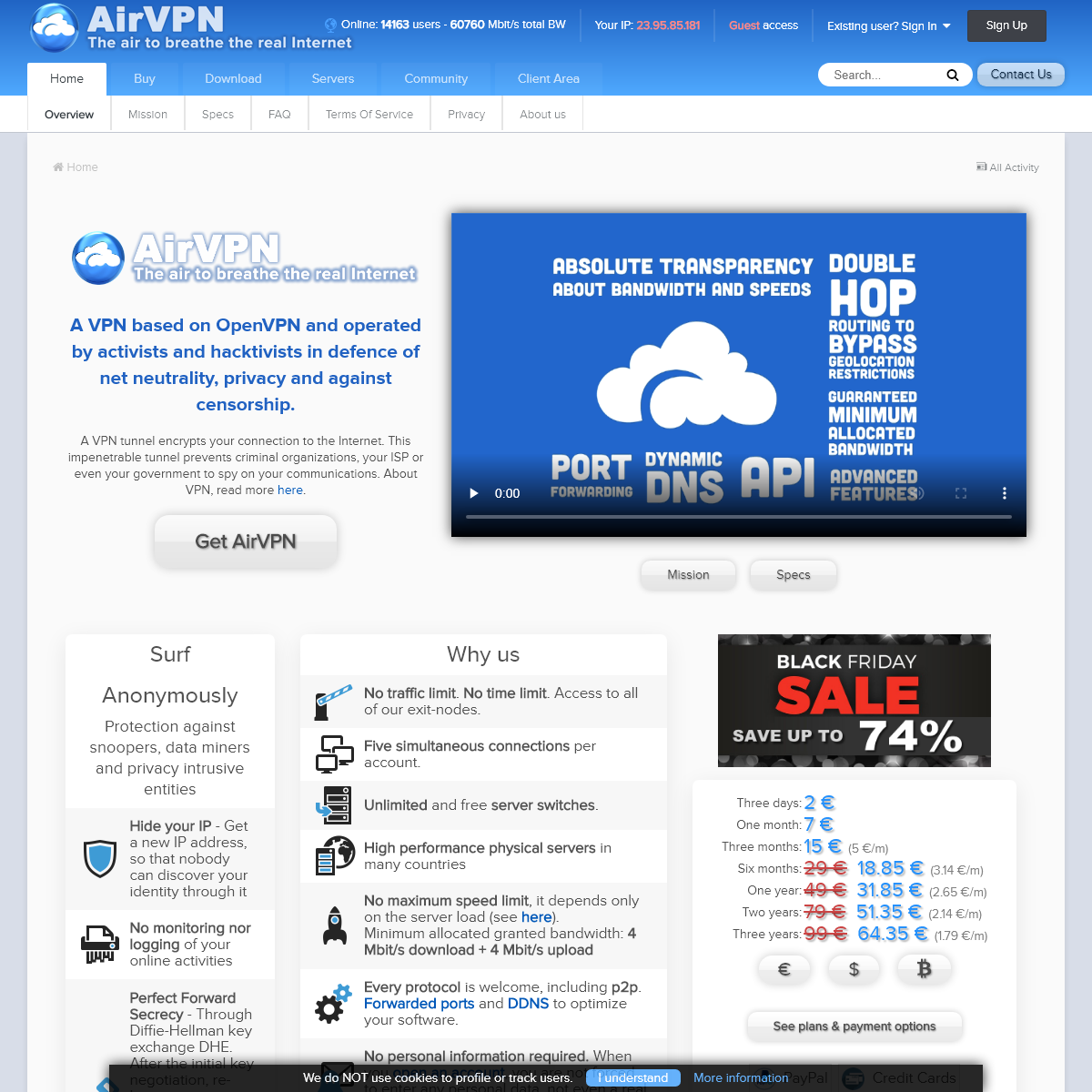 A complete backup of airvpn.org