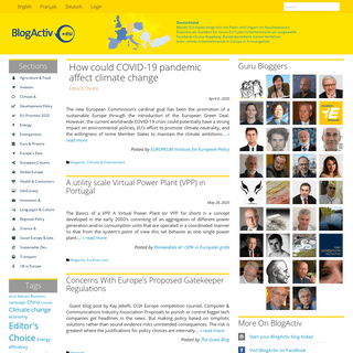 A complete backup of blogactiv.eu