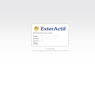 A complete backup of exteractif.fr
